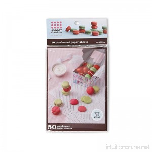 Sweet Creations Food-Safe Parchment Paper Gift Wrap 50-Count - B00LA5GKVM